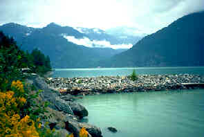 View from Bella Coola