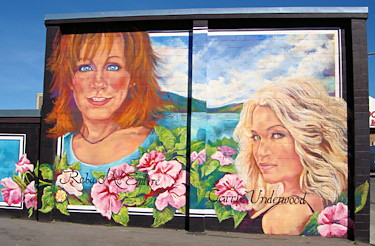 Merrit Country Music Murals