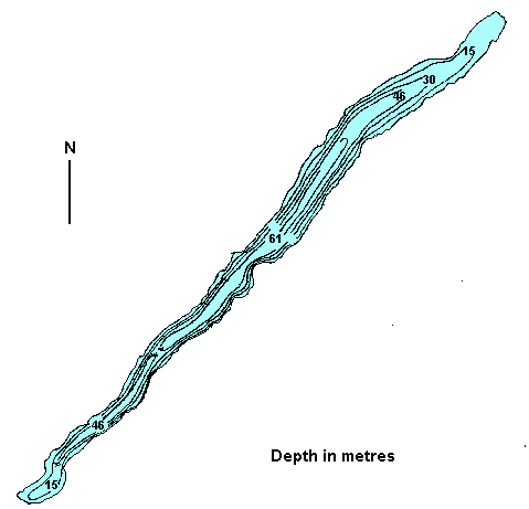 Loon Lake Depth Chart