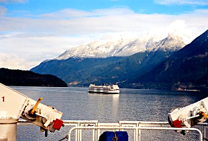 BC Ferries from Horseshoe Bay