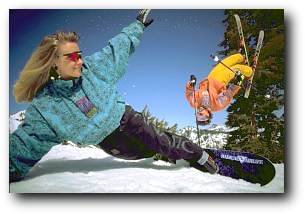 Downhill Skiing and Snowboarding