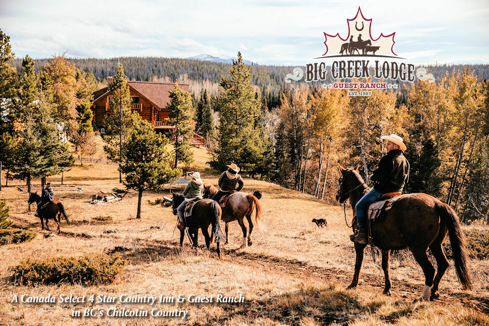 Big Creek Lodge, Guest Ranch, Chilcotin, BC