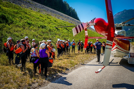 Heli White Water Rafting, Golden, BC